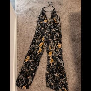 Free people Floral Romper Jumper Playsuit